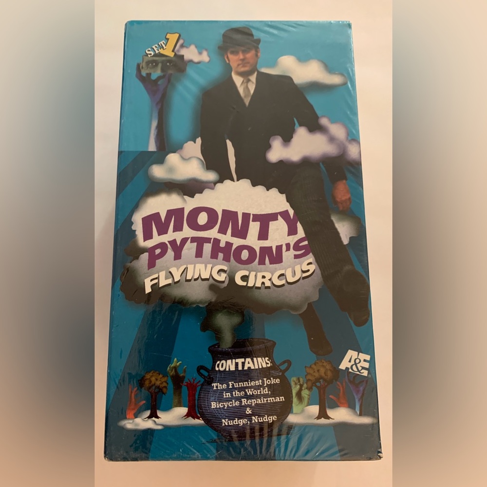 🔥BOGO // Monty Python’s Flying Circus VHS Set 1 by A&E